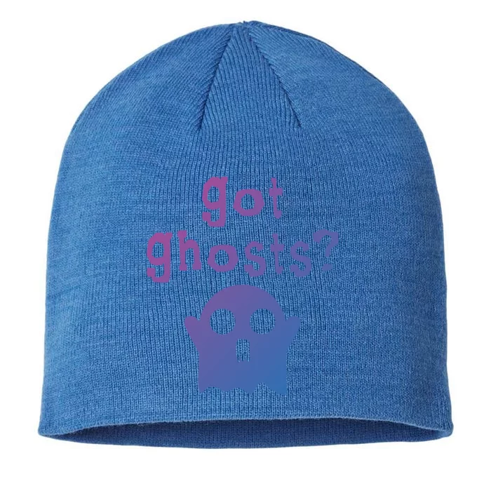 Got Ghosts Paranormal Gift 8 1/2in Sustainable Knit Beanie