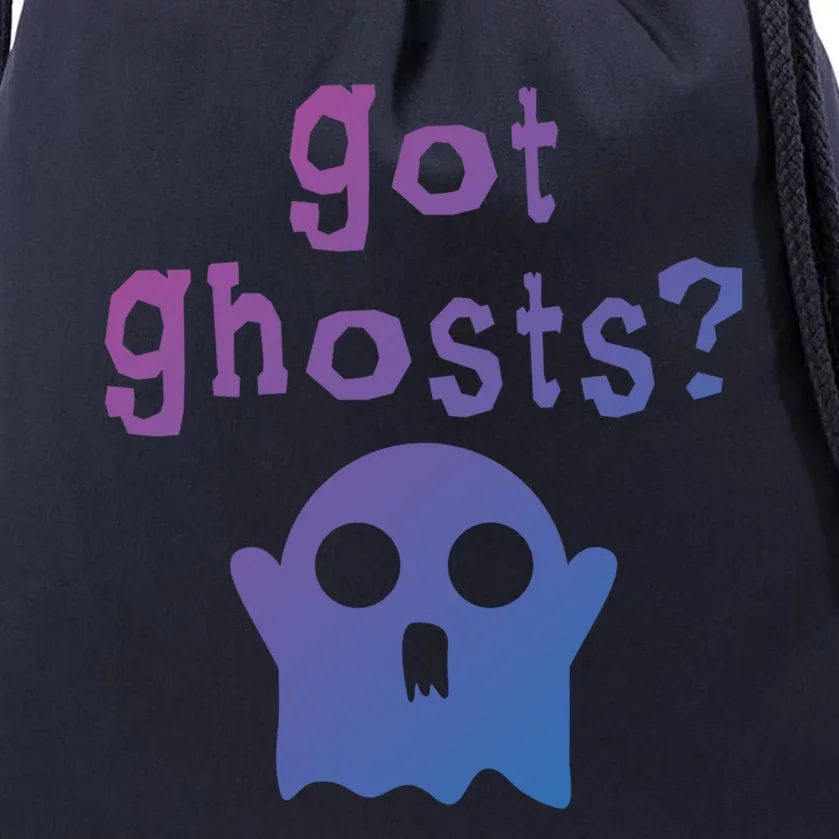 Got Ghosts Paranormal Gift Drawstring Bag