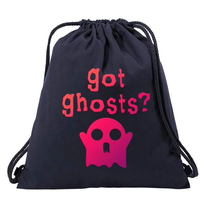 Got Ghosts Paranormal Gift Drawstring Bag