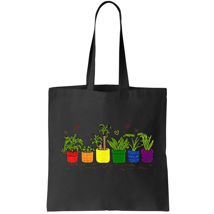 Gay Gardener Plants LGBT Pride Gardening Garden Lovers Tote Bag