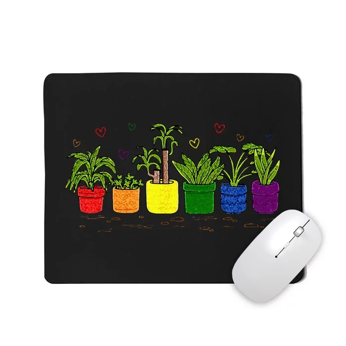 Gay Gardener Plants LGBT Pride Gardening Garden Lovers Mousepad