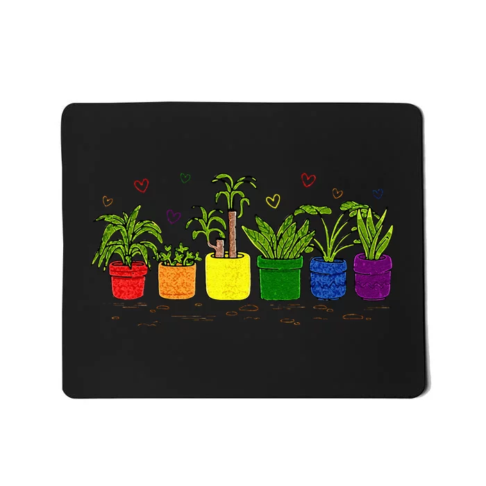 Gay Gardener Plants LGBT Pride Gardening Garden Lovers Mousepad