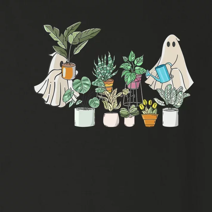 Ghost Gardening Plant Toddler Long Sleeve Shirt