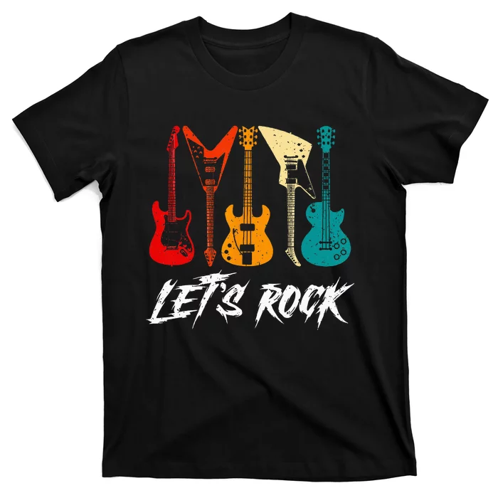 Guitarist Guitar Player Rock Music Lover Guitar T-Shirt