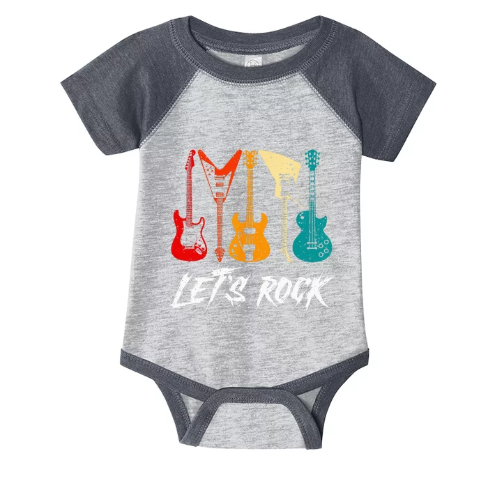 Guitarist Guitar Player Rock Music Lover Guitar Infant Baby Jersey Bodysuit