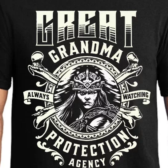 Great Grandma Protection Agency Always Watching Pajama Set