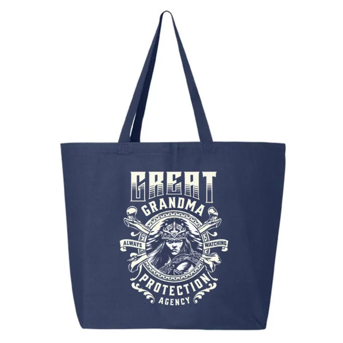 Great Grandma Protection Agency Always Watching 25L Jumbo Tote