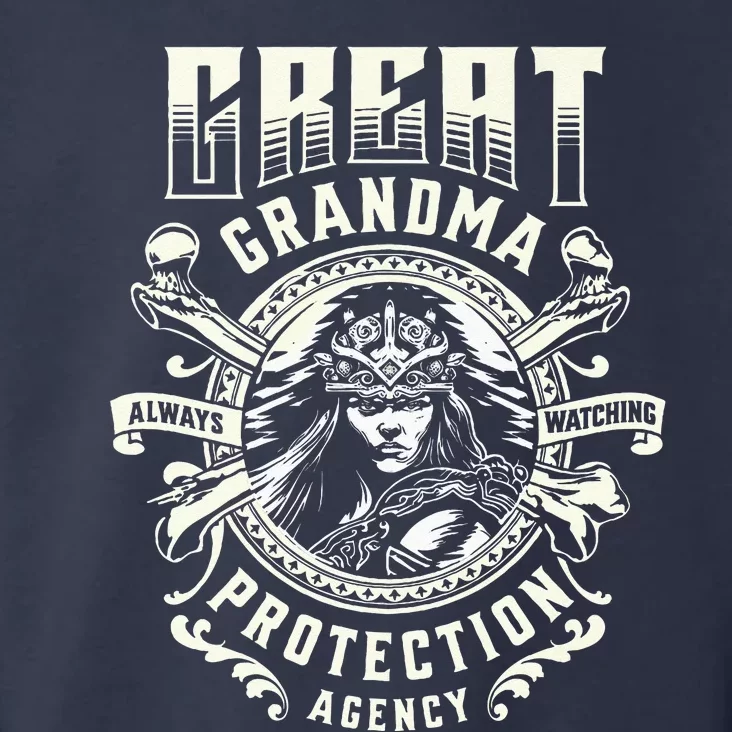 Great Grandma Protection Agency Always Watching Toddler Hoodie