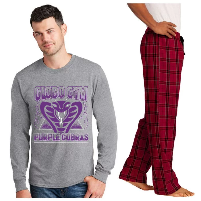 Globo Gym Purple Cobras Long Sleeve Pajama Set