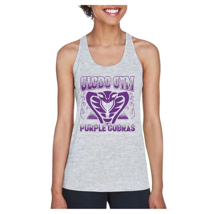 Globo Gym Purple Cobras Women's Racerback Tank