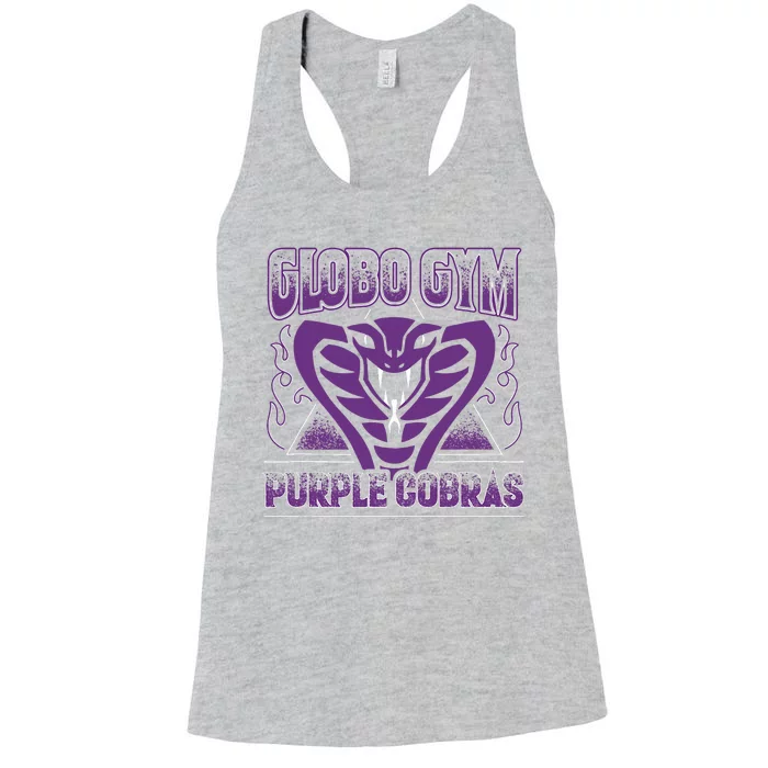 Globo Gym Purple Cobras Women's Racerback Tank