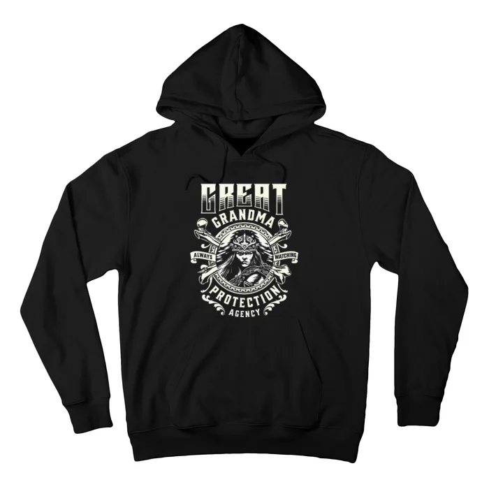 Great Grandma Protection Agency Always Watching Hoodie