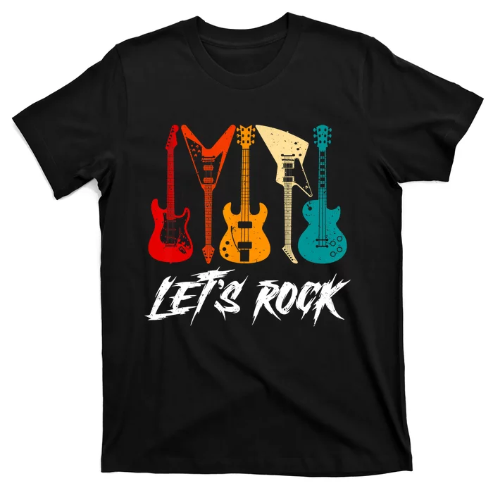 Guitarist Guitar Player Rock Music Lover Guitar T-Shirt