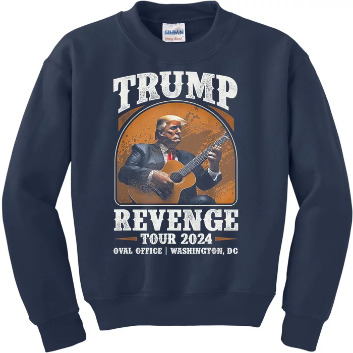 Great Gift President Trump 2024 Kids Sweatshirt