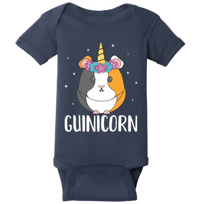 Guinicorn Guinea Pig Pet Owners Gift Baby Bodysuit