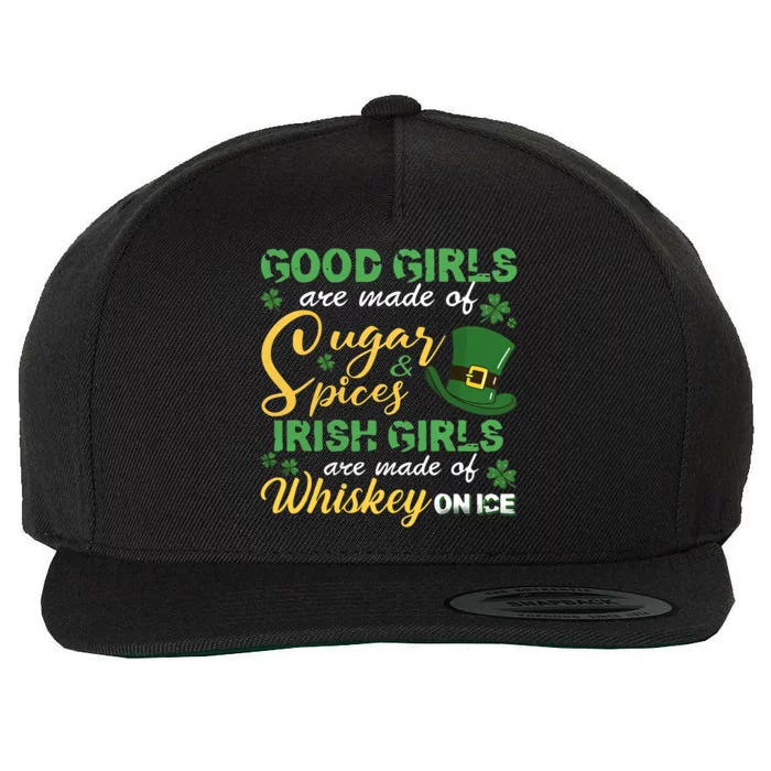 Good Girl Patrick Irish Girl Wool Snapback Cap