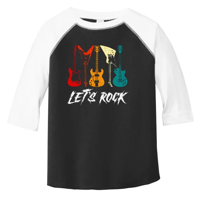 Guitarist Guitar Player Rock Music Lover Guitar Toddler Fine Jersey T-Shirt