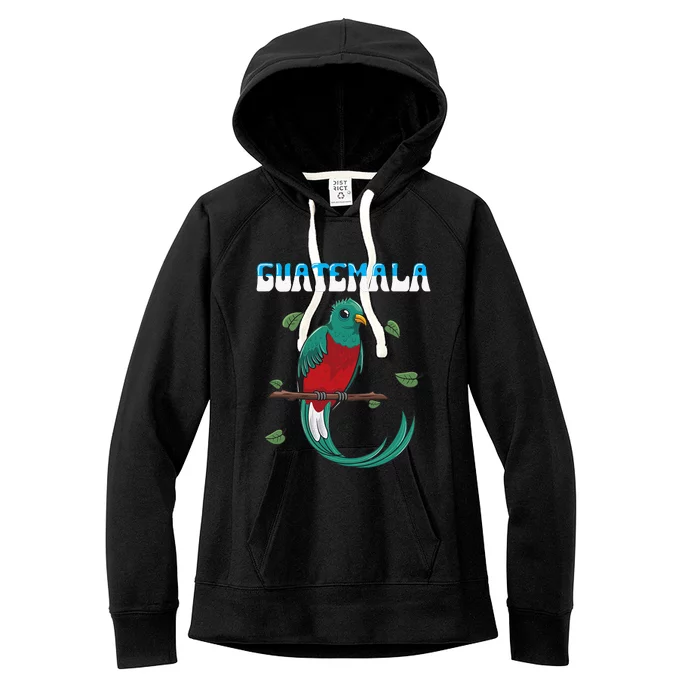 Guatemala Guatemalan Quetzal funny quote Women's Fleece Hoodie