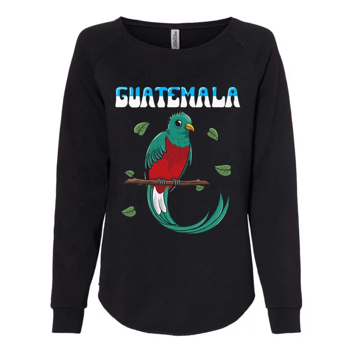 Guatemala Guatemalan Quetzal funny quote Womens California Wash Sweatshirt