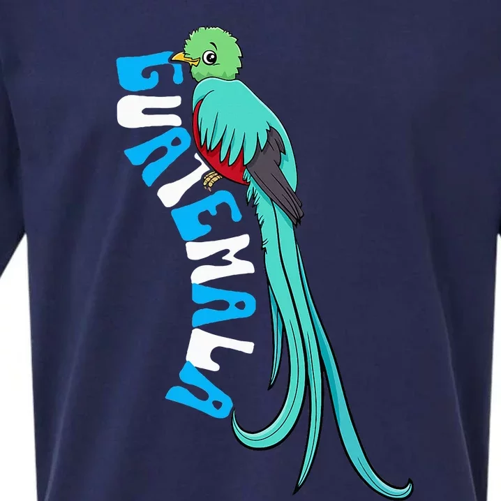 Guatemala Guatemalan Quetzal Sueded Cloud Jersey T-Shirt