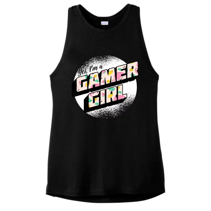 Girl Gaming Quote For A Gamer Gift Ladies Tri-Blend Wicking Tank