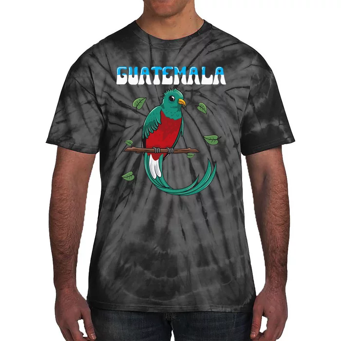 Guatemala Guatemalan Quetzal Tie-Dye T-Shirt