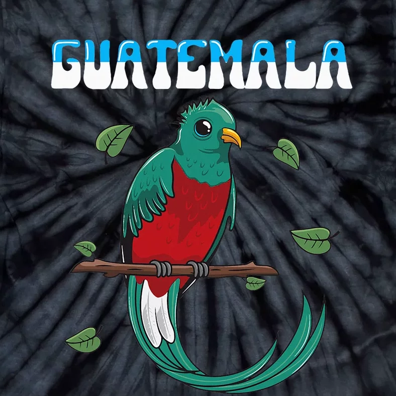 Guatemala Guatemalan Quetzal Tie-Dye T-Shirt