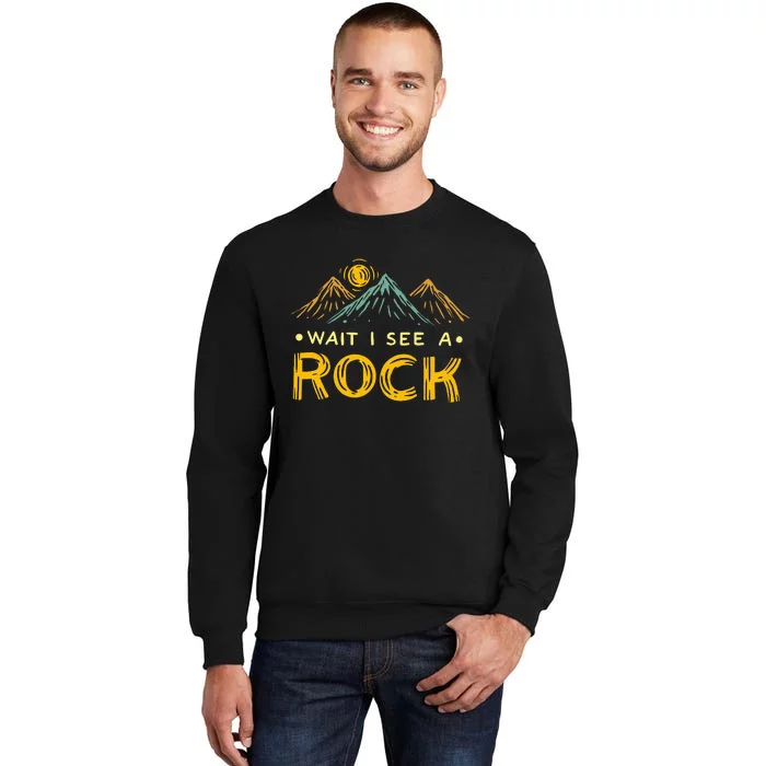 Geology Geologist Rockhound Rockhounding Retro Tall Sweatshirt