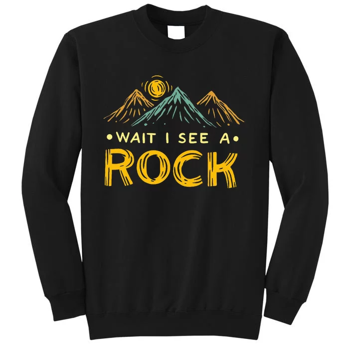 Geology Geologist Rockhound Rockhounding Retro Tall Sweatshirt