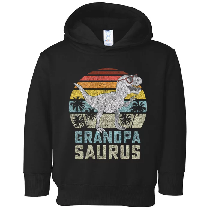 Grandpasaurus Toddler Hoodie