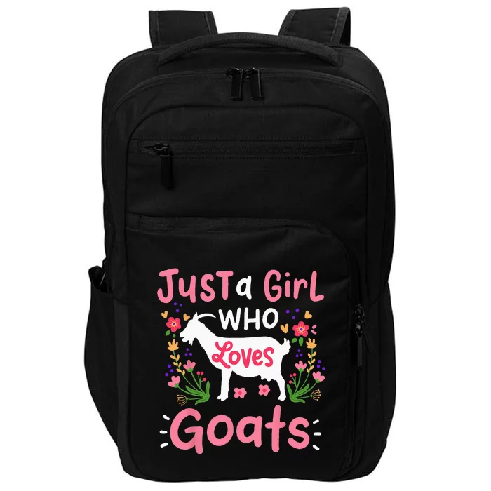 Goats Goat Rancher Farm Impact Tech Backpack