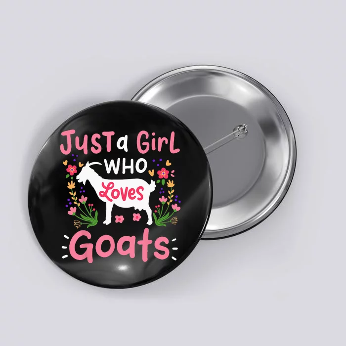 Goats Goat Rancher Farm Button