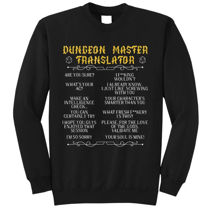 GamingmasterBoard Game Role Player Dungeon Sweatshirt