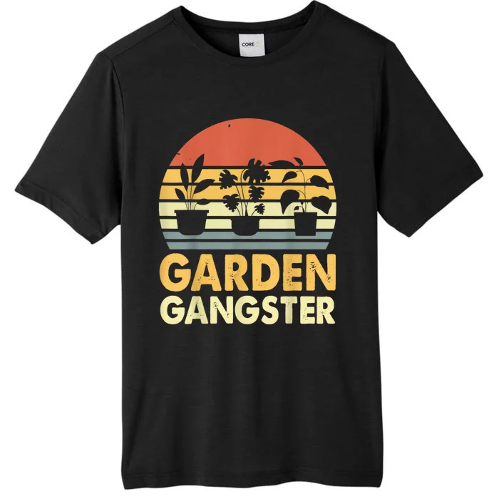 Garden Gangster Retro Vintage Gardening ChromaSoft Performance T-Shirt