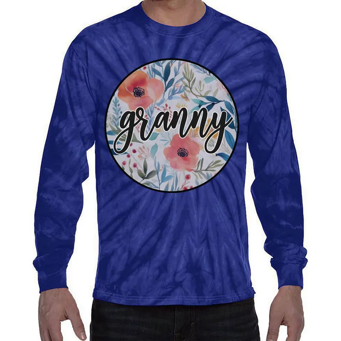 Granny Tie-Dye Long Sleeve Shirt