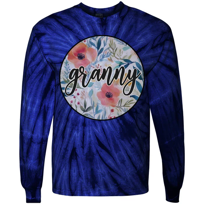 Granny Tie-Dye Long Sleeve Shirt