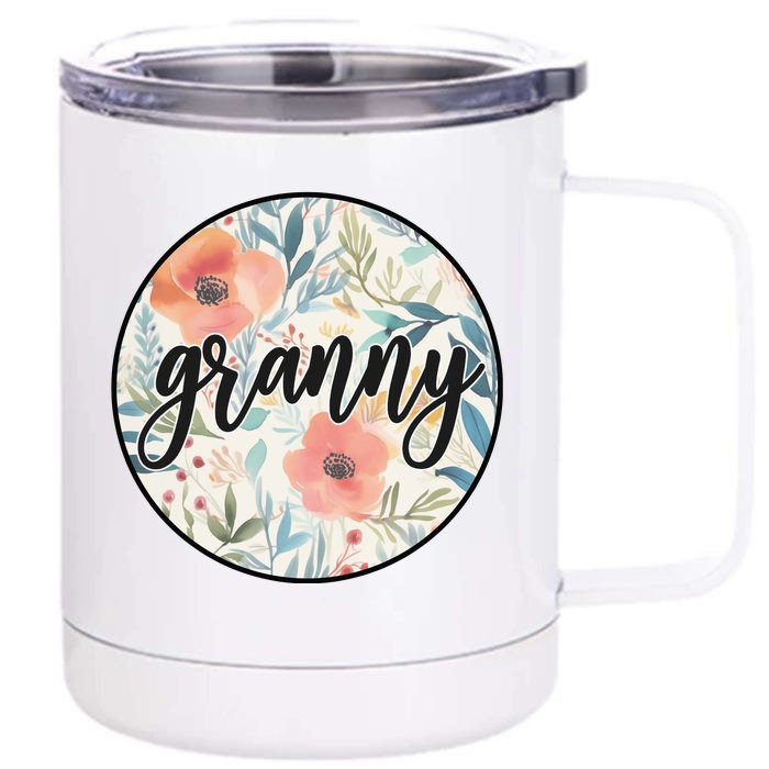 Granny Front & Back 12oz Stainless Steel Tumbler Cup