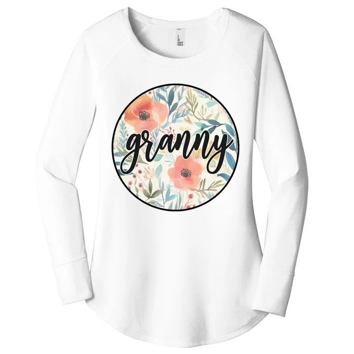 Granny Women's Perfect Tri Tunic Long Sleeve Shirt