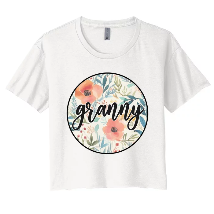 Granny Women's Crop Top Tee