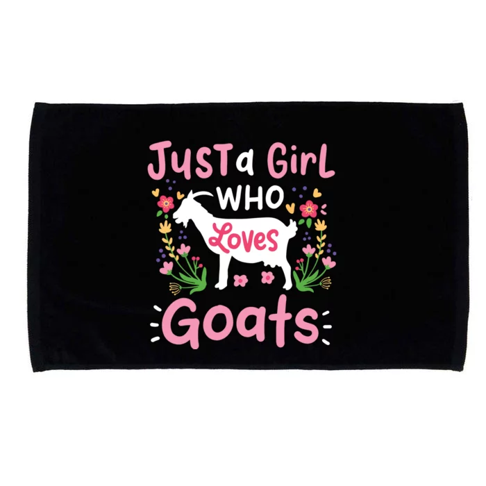 Goats Goat Rancher Farm Microfiber Hand Towel