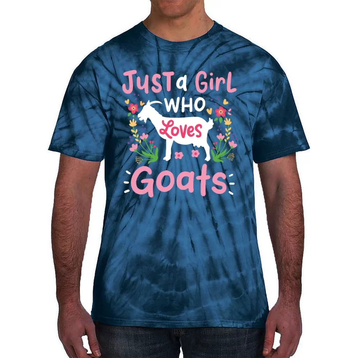 Goats Goat Rancher Farm Tie-Dye T-Shirt