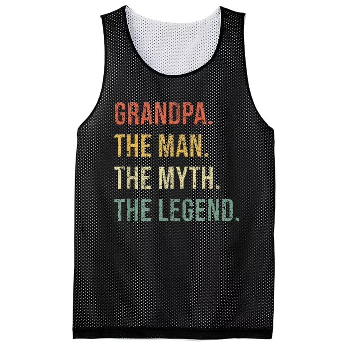 Grandfathers Mesh Reversible Basketball Jersey Tank