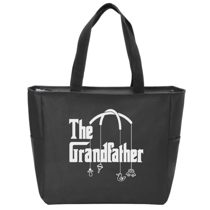 Grandfather Zip Tote Bag