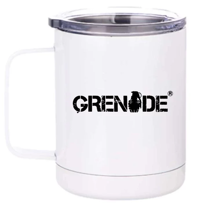 Grenade Front & Back 12oz Stainless Steel Tumbler Cup