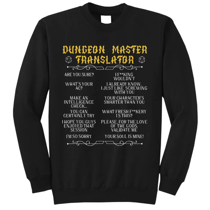 Gamingmasterboard Game Role Player Dungeon Sweatshirt