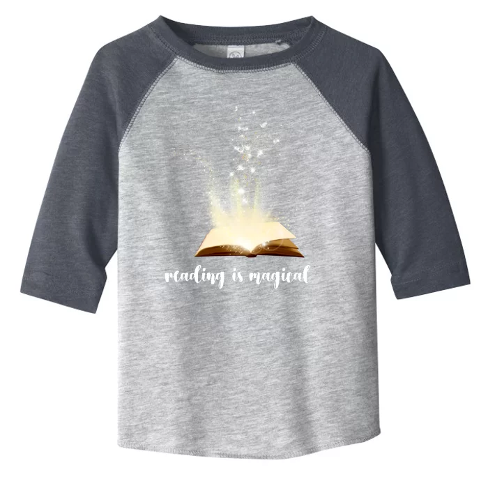 Great Gift Reading Is Magical Toddler Fine Jersey T-Shirt