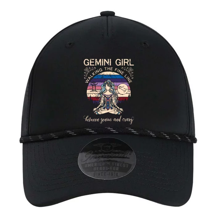 Gemini Girl Retro Zodiac Performance The Dyno Cap