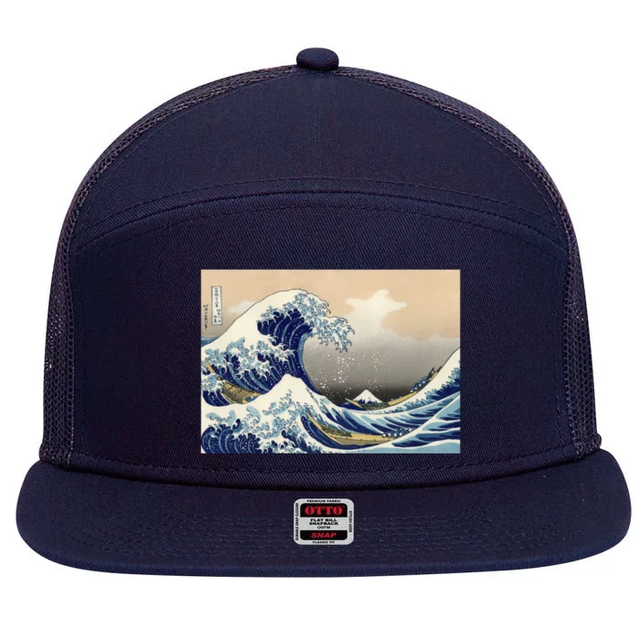 Greatwave 7 Panel Mesh Trucker Snapback Hat