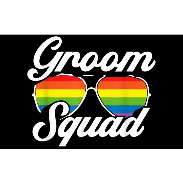 Gay Groom Squad LGBT Wedding Ceremony Bachelor Party Bumper Sticker