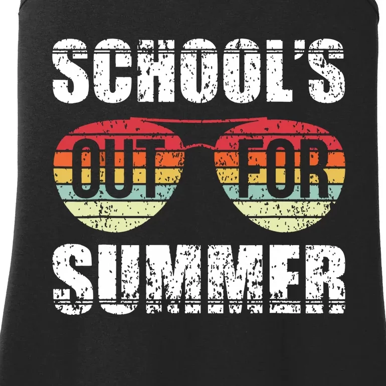 Graduation Gift Schools Out For Summer Students Teacher Ladies Essential Tank